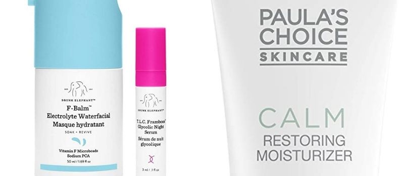 calming moisturizers I use after dermaplaning