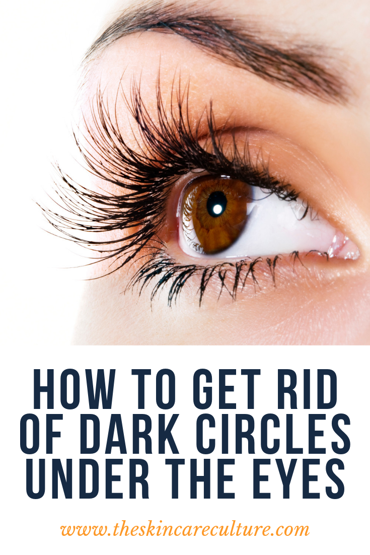 how to get rid of dark circles under the eyes