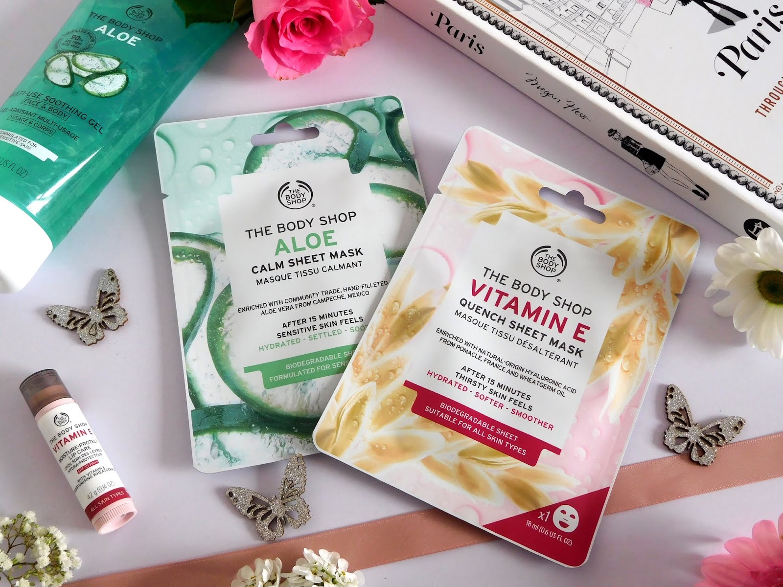 biologisch duidelijk slim The Body Shop Vitamin E Quench Sheet Mask Review