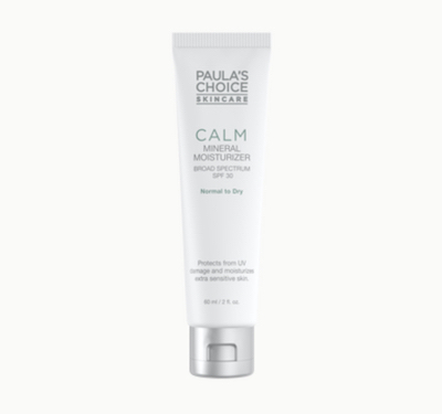 Paula's Choice CALM Redness Relief SPF30 Mineral Moisturizer; $29.00