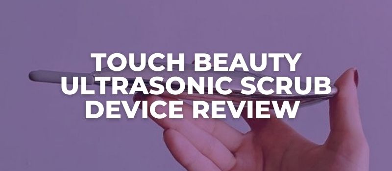 Ultrasonic Scrub Device By Touch Beauty