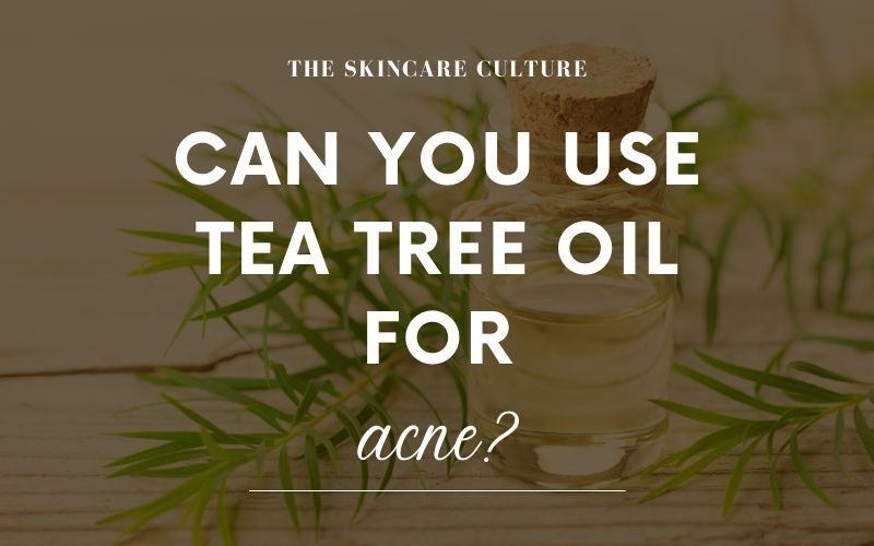 Can You Use Tea Tree Oil For Acne?