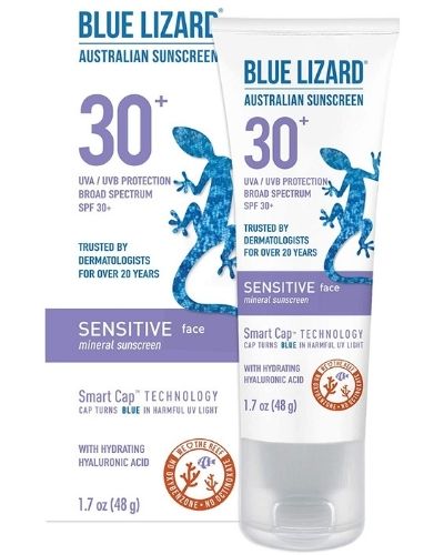 Blue Lizard – Sensitive Mineral Sunscreen SPF 30 - The Skincare Culture