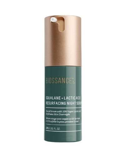Biossance – Squalane + 10% Lactic Acid Resurfacing Serum – The Skincare Culture