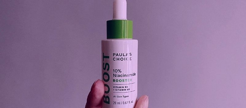 Paula's Choice 10% Niacinamide Booster Review on Oily Skin