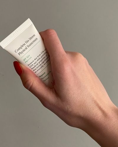 Complete No Stress Physical Sunscreen Finish - The Skincare Culture