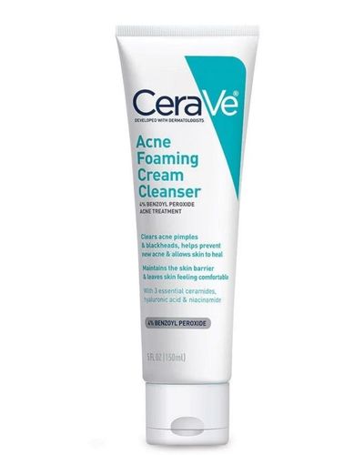 CeraVe – Acne Foaming Cream Cleanser - The Skincare Culture