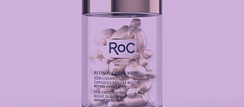 TikTok's RoC RETINOL CORREXION Line Smoothing Night Serum Capsules Review - The Skincare Culture