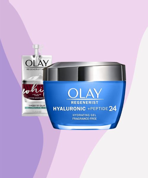 Olay – Hyaluronic Acid + Peptide Gel Moisturizer