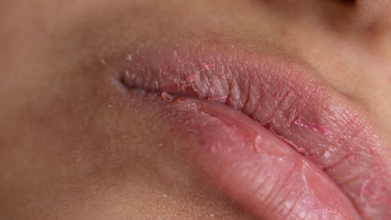 what causes accutane lips