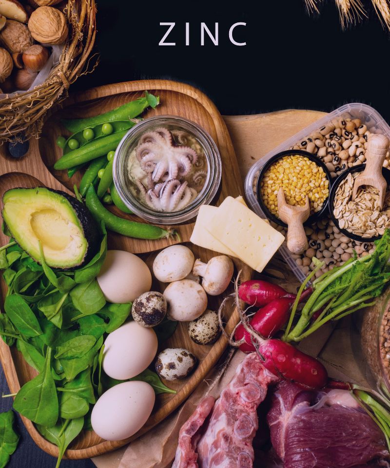 zinc-rich foods for acne prone skin