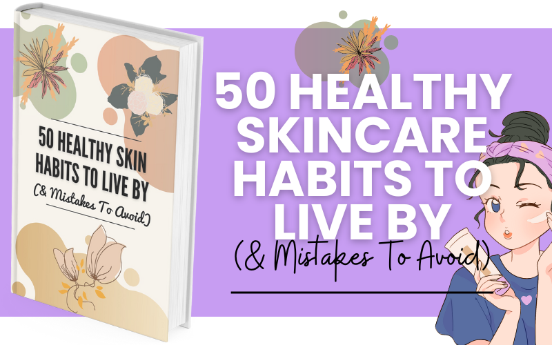 new healthy skin habits banner