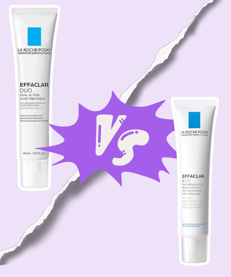 Comparison of Effaclar Duo and Effaclar K