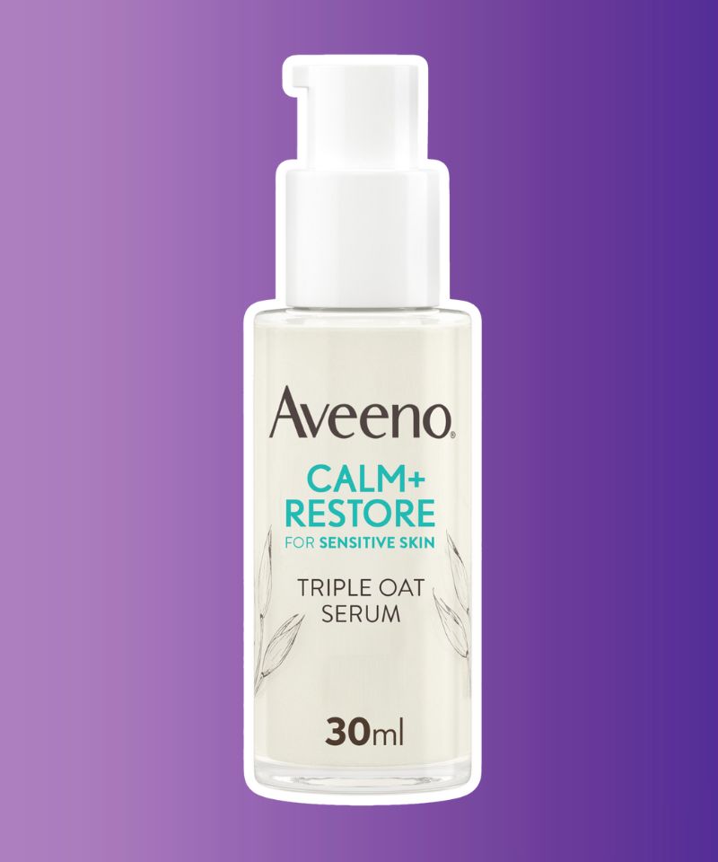 Aveeno - Calm + Restore Triple Oat Hydrating Serum to Use While on Accutane - The Skincare Culture