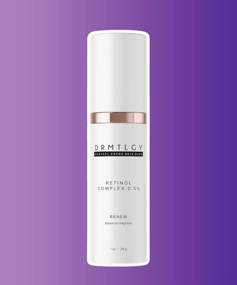 The DRMTLGY Retinol Complex 0.5% is a professional-grade skincare product containing 0.5% pure retinol that's suitable for beginners looking for gentle yet effective skin renewal and gradual improvement.