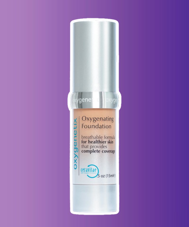 The Oxygenetix Oxygenating Foundation is a breathable and skin-friendly foundation designed for flawless coverage and long-lasting wear and suitable for acne-prone skin.