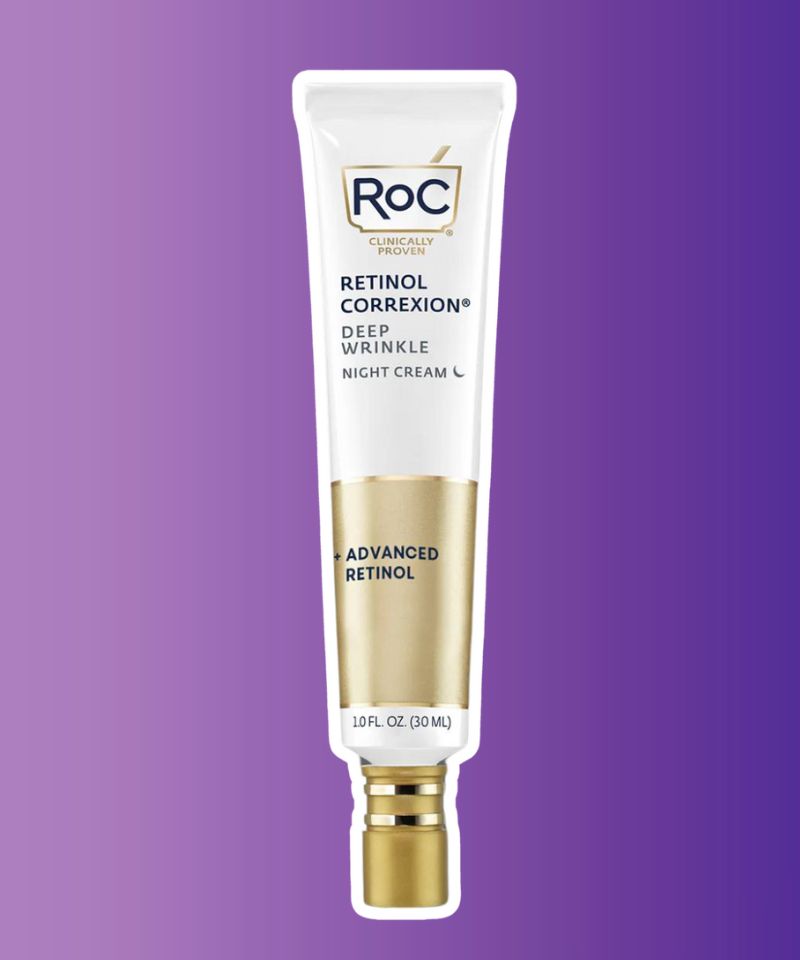 The RoC Retinol Correxion Deep Wrinkle Night Cream is a powerful night cream infused with high-strength retinol to target deep wrinkles and promote smoother, youthful-looking skin.