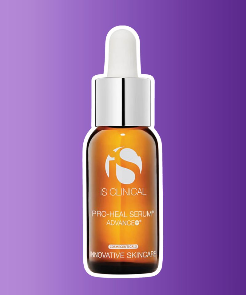 Image of iS CLINICAL Pro-Heal Serum Advance, an antioxidant serum formulated to promote healing, reduce inflammation, and provide advanced protection against environmental stressors for healthier, glowing skin.